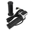 1 Pair Bicycles Throttle Grip LCD Display Battery Indicator Lever 6 Core with Switch Non-slide Handlebar Conversion