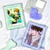 Sweetheart Knot Acrylic Photo Frame Kawaii Card Frame for 3 Inch Anime Photocard Display Polaroid Protective Cover Wholesales