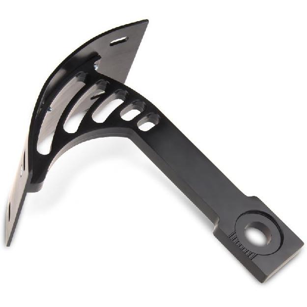 SUNPIE Black Motorcycle Cured Vertical Side Mount Licese Plate Tag Holder Bracket Fits All Sport Bike