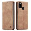 Sc Wallet Galaxy A21S Light Brown