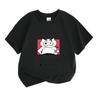 Kids Boys Girls 100% Cotton Crew Neck Short Sleeve T-Shirt,