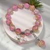 Daisy Popcorn Beaded Bracelet: Elegant Women's Hand Jewelry