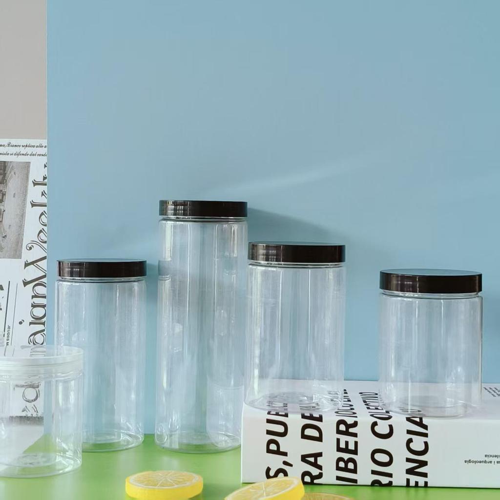 75 Caliber Thickened Clear PET Sealed Jar - Plastic Honey Bottle, Moisture-Proof Packaging