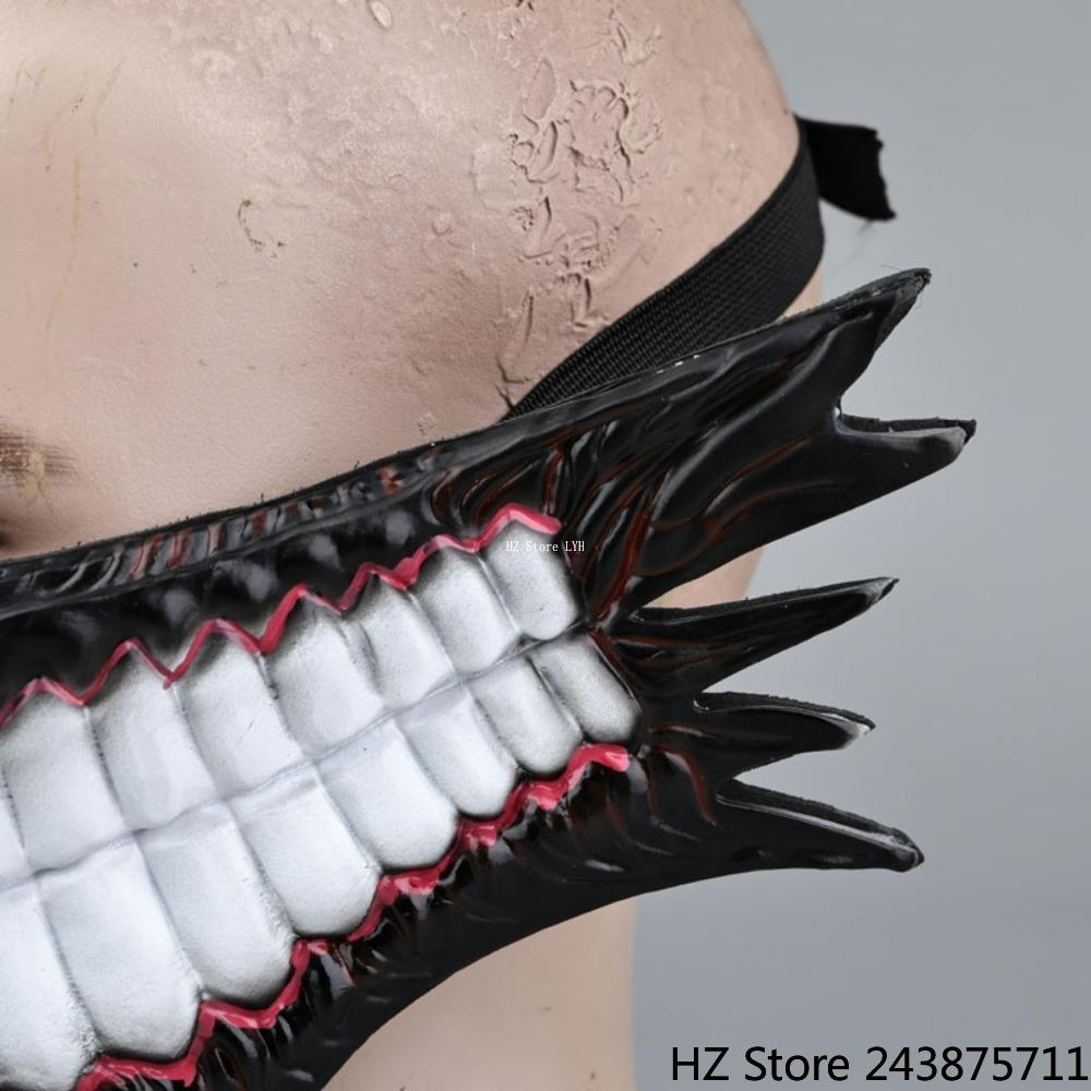 Maschera Cosplay Takakura Ken DAN DA DAN Okarun Ken Takakura Maschera Facciale Gioco di Ruolo Halloween per Adulti Maschere di Maschera Spaventose Donne