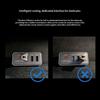 Car Glove Box Usb Hub Docking Station 4-In-1 Multi Port Usb Type C Splitter Adapter For Car Interior Expansion Use
