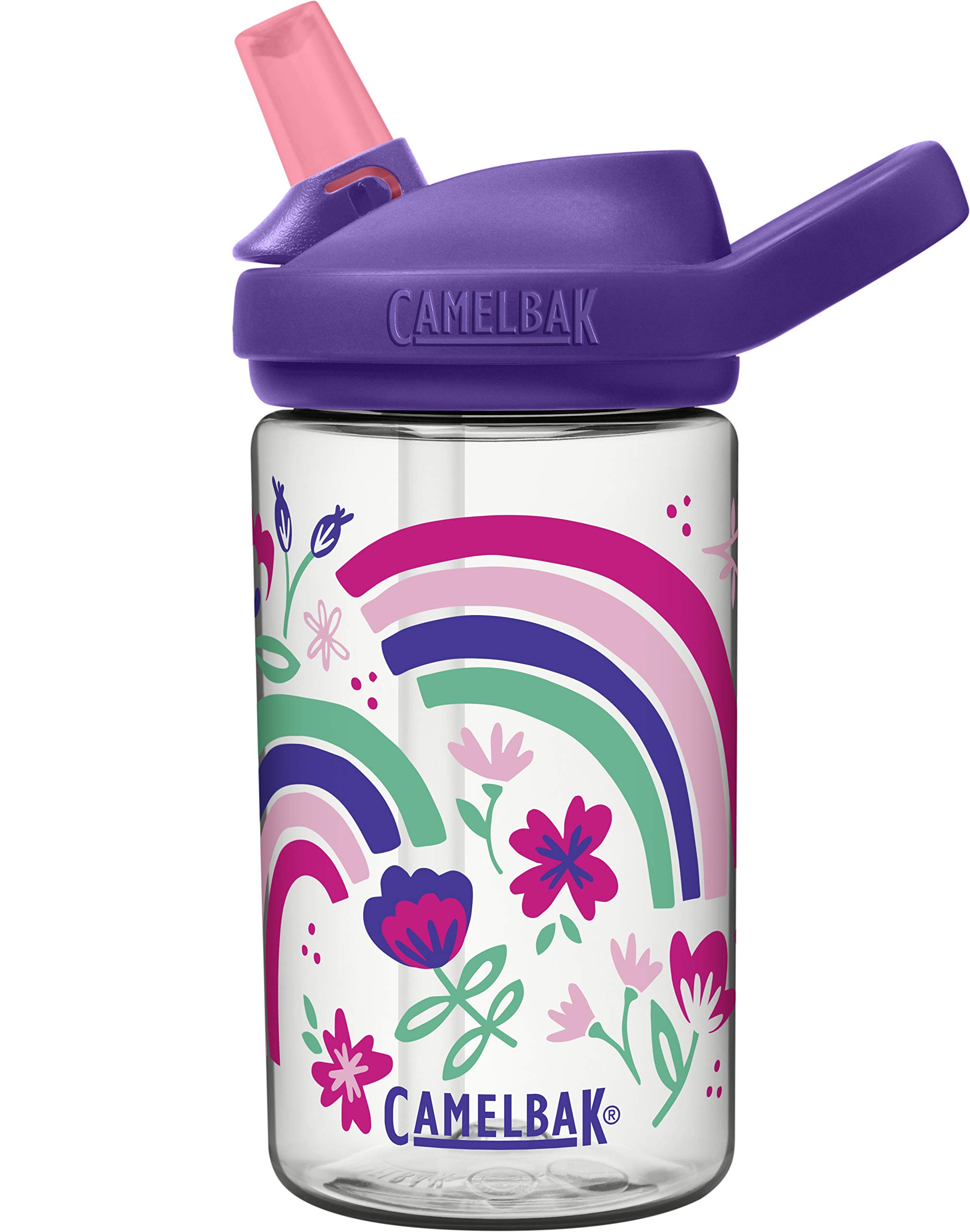 

CAMELBAK Eddy Plus Kids Tritan Rainbow Floral Bottle, 400ml,