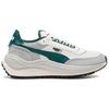 New PUMA Cushioning, Breathable, Lightweight Low Top Casual Shoes Unisex White Green Gray 402922-07
