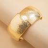 Cold wind irregular water drop opening ring, fashionable texture flower pearl ring Ring