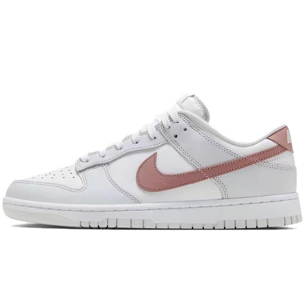 Nike Dunk Wear resistant And Lightweight Low top Skateboard Shoes Unisex White Green HF0730-160(Team973-)