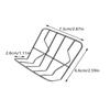 1Pcs Stainless Steel Laundry Soap Shelf Kitchen Dish Rack Household Draining Countertop Basin Soap Holder Bathroom Accessories