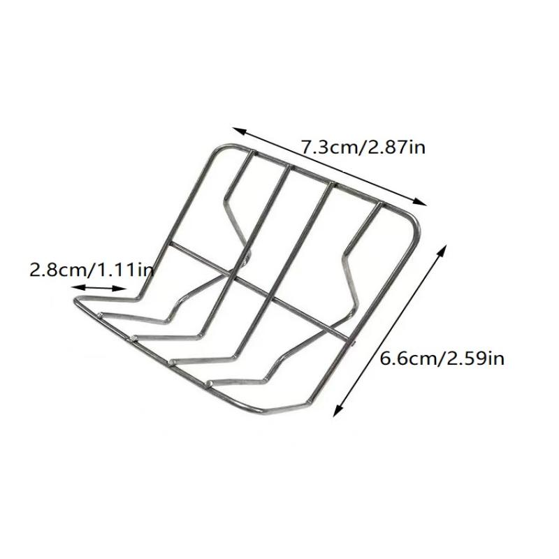 Stainless Steel Laundry Soap Shelf Kitchen Dish Rack Household Draining Countertop Basin Soap Holder Bathroom Accessories