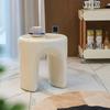 Nordic Simple Round Stool Creative Side Table Stool for Home Living Room Designer Low Stool Popular Small-sized Apartment