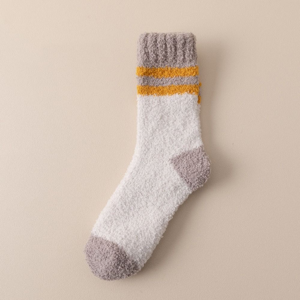 Sleep Socks Winter Coral Velvet Socks Multicolor Soft Cotton Socks Warm Fluffy Floor Socks Men