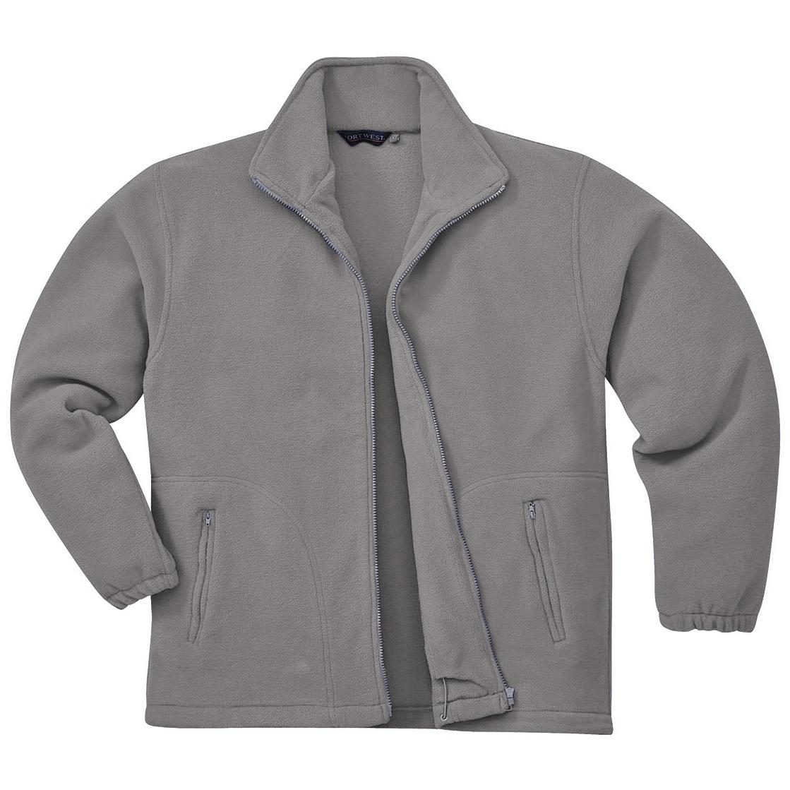 Giacca anti-pillola in pile pesante Argyll da uomo Portwest (F400) L grigio