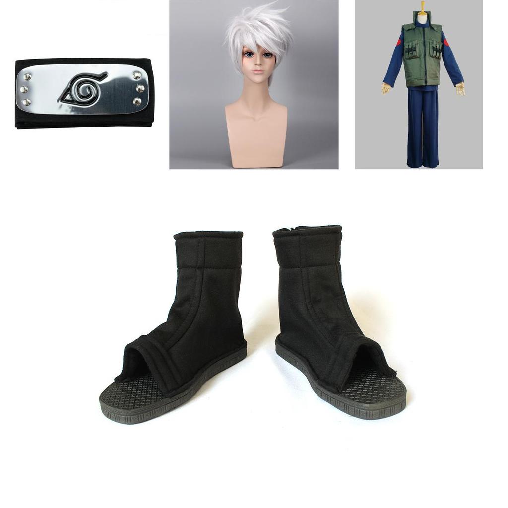 Timeless Design New Naruto Cosplay Costume Kakashi Hatake Full Suit For Fans