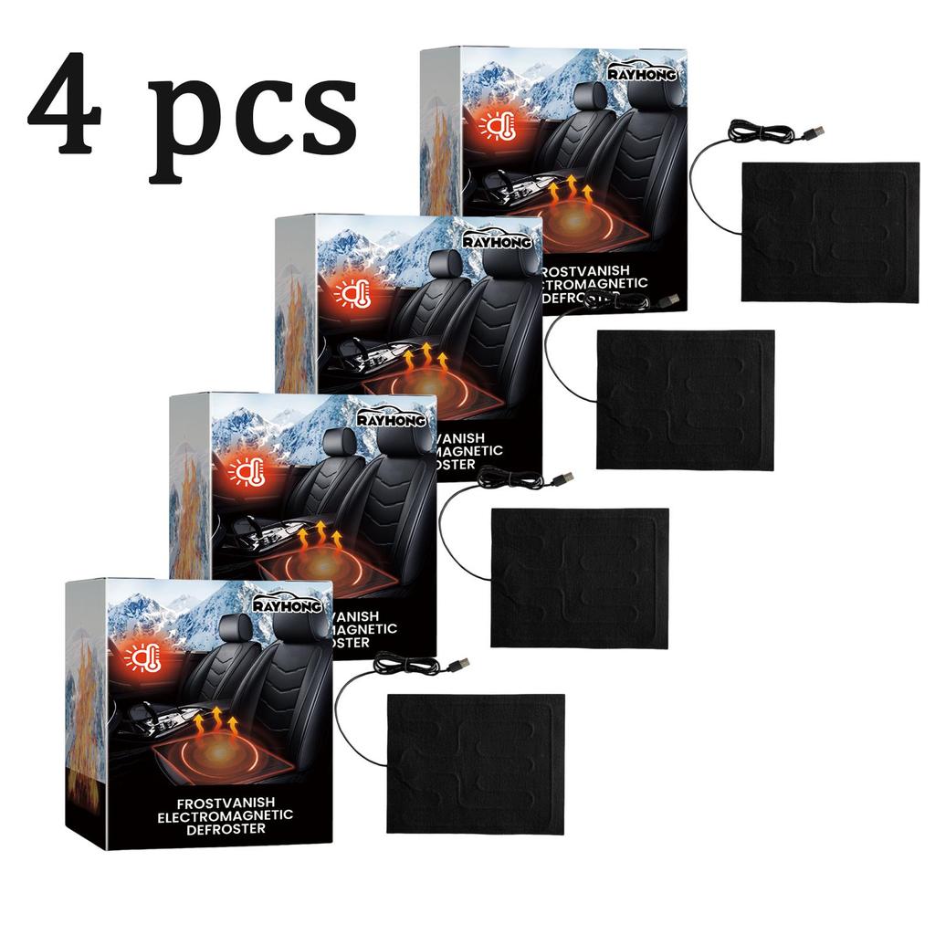 RAYHONG Car Seat Heating Pad (1 Piece), Warm and Cold-Proof Winter Heated Seat Cushion, Electric Seat Heater, Car Window Snow Melting Heater