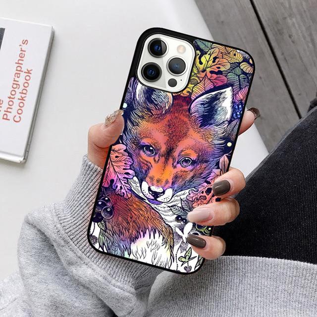 Wild Forest Animal Phone Case Back Cover For iPhone 17 Air 16 15 14 13 Pro Max 12 Max Plus 11 Pro Max Coque