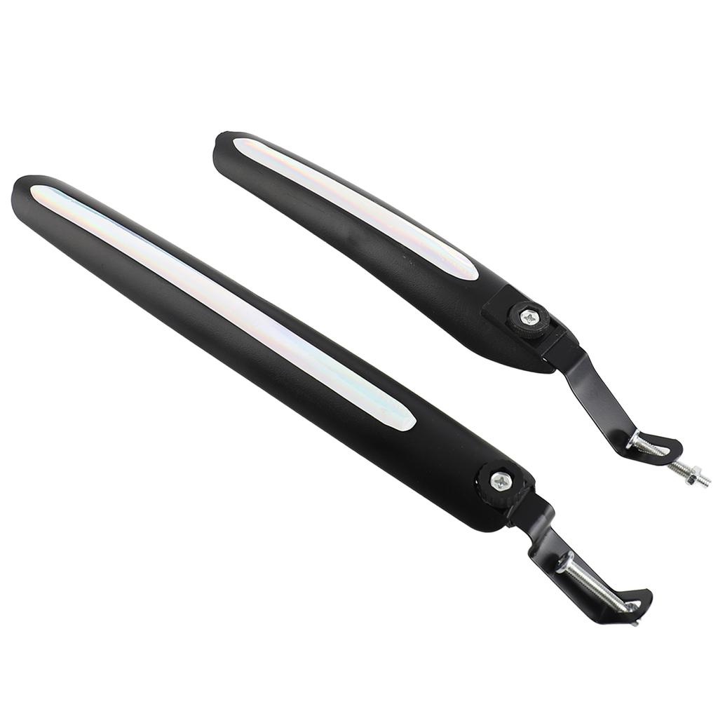 1 Ζεύγος Μπροστινό Πίσω Βουνού Δρόμου Ποδηλάτου NaΦτερό Λασπωτήρας Σετ Λασπωτήρων (λευκό)