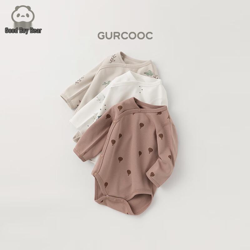 Guaiqixiong Baby Pure Cotton Long Sleeve Romper