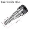 Uxcell Fräser Spannzangenerweiterung Adapter für Gravierfräser für CNC Graviermaschine Holzbearbeitung Fräsmaschine 12mm 12mm -