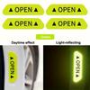 Car Door Reflective Warning Stickers Enhance Visibility Safety with Easy-to-Apply Night Vision Car Anti-collision Protection Strips
