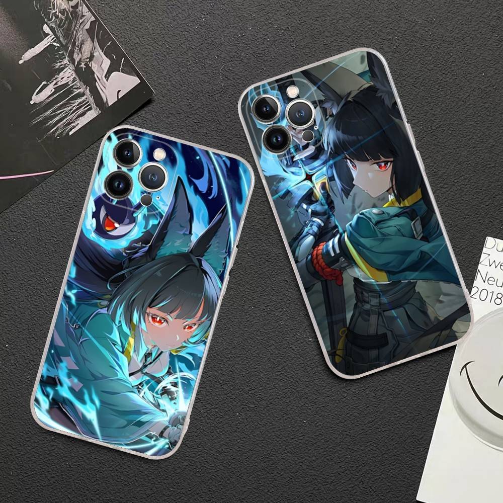 Classic Girl H-Hoshimi Miyabi TPU Silicone Case For IPhone 11 12 13 14 15 16 17 Pro Max Shockproof Clear Back Cover