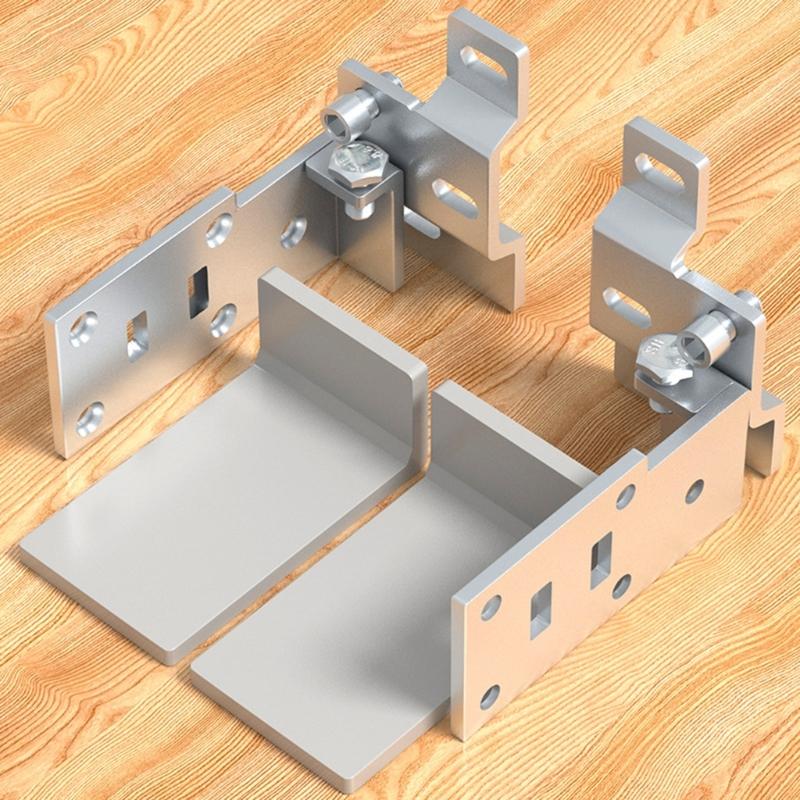 Wall Cabinet Hanging Plate Corner Bracket Kitchen Cabinet Brackets Carriers Plate Rustproof Concealed Mounting Bracket