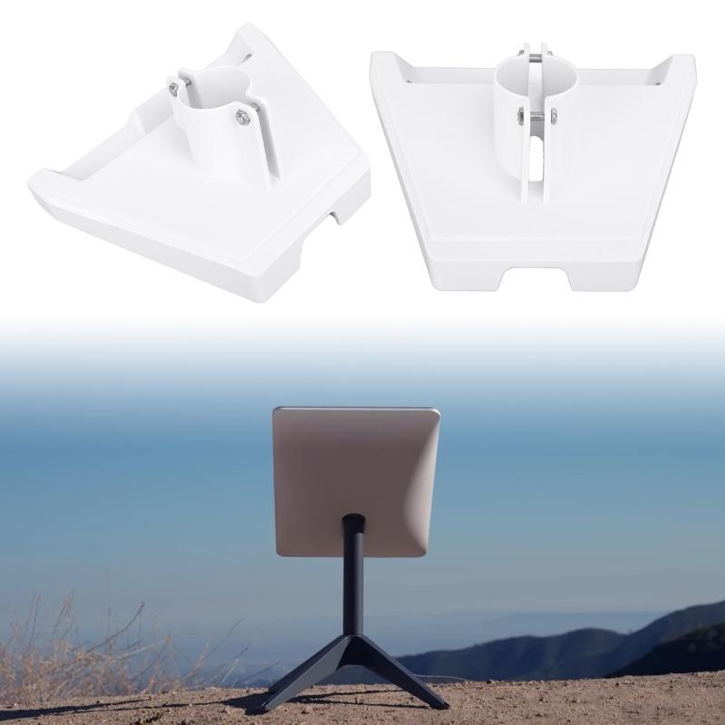 Universal Outdoor Antenna Mounting Bracket With Antislip Silicone Pads for Caravans Boats Motorhomes Secure Installation