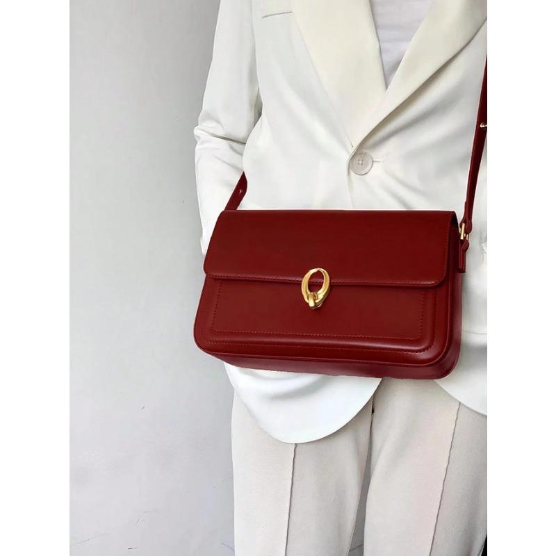 Retro Women's New High-end Texture Niche Underarm Bag Crossbody Shoulder Bag Female Fashion Casual Bag