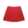MALBON GOLF Wide Waistband Fine Pleated Skirt Red (Woman)