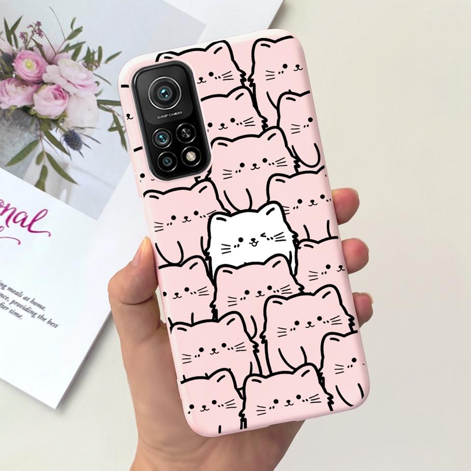 

For Xiaomi Mi 10T Case Cute Fashion Cartoon Cover Soft Silicone Phone Case For Xiaomi Mi 10T Pro Mi10T 10TPro Back Covers Bumper Xiaomi Mi 10T