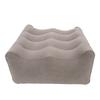 Leg Elevation Pillow Inflatable Wedge Pillow Wave Comfort Leg Pillow for Sleeping PVC Flocking Multipurpose