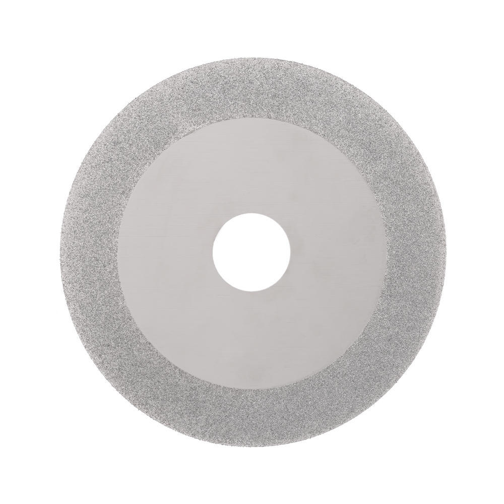 100mm 4"Inch Diamond Coated Grinding Cutting Disc Saw Blade 20mm Inner Diameter Rotary Wheel 160Grit