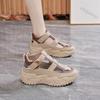 Women's Sandals 2026 Summer New Breathable Hollow Comfortable Outdoor Casual Shoes Platform  Height Increase Fashion Roman Shoes