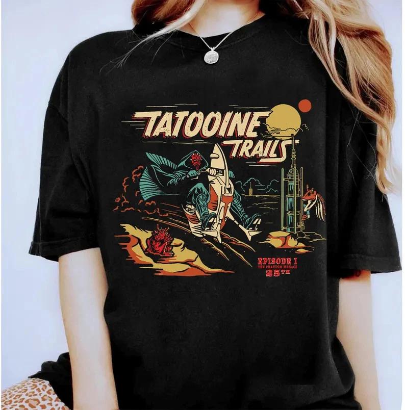 Star Wars Episode I 25th Anniversary Darth Maul Tatooine Trails Tshirt S