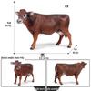 Kids' Cognitive Farm & Ranch Animal Models - Cow, Buffalo, Bison Desktop Toy Ornament