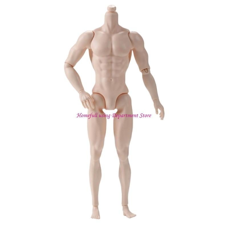 Professional 12.20Inch PVC Miniature Figure Strong Dolls Male Articulated Body