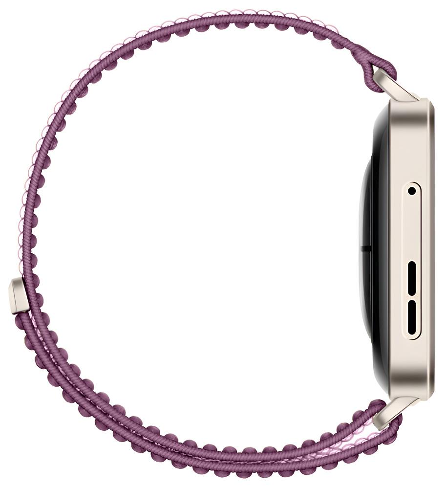 Nylon Strap for Huawei Watch Fit 4 / 4 Pro / 3, Dark Purple