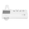 Toothbrush Holder 4 Slots Intelligent Cleaning Punch Free Wall Mounted Toothbrush Cleaner with