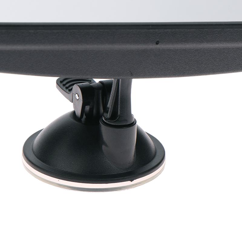 1 Stück Motorrad E-Dreirad Glas Saugfuß Rückspiegel Universal 360° Drehbar Einstellbarer Auto Rückspiegel