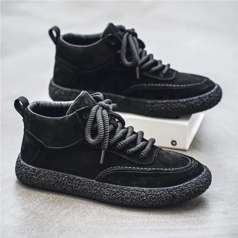 Skateboard Men's Sneakers Casual Shoes Sports and Leisure Shoes Men Wear-resistant Non-Slip Soft and Comfortable Fashion New