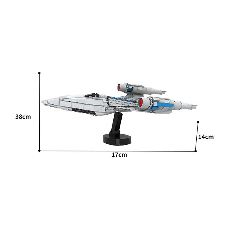 Star Trek Protosta spacecraft building blocks assembling toys for kids educational gift
