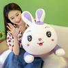 Cute Internet celebrity rabbit plush toy doll girl sleeping pillow children's doll long side sleeping leg pillow