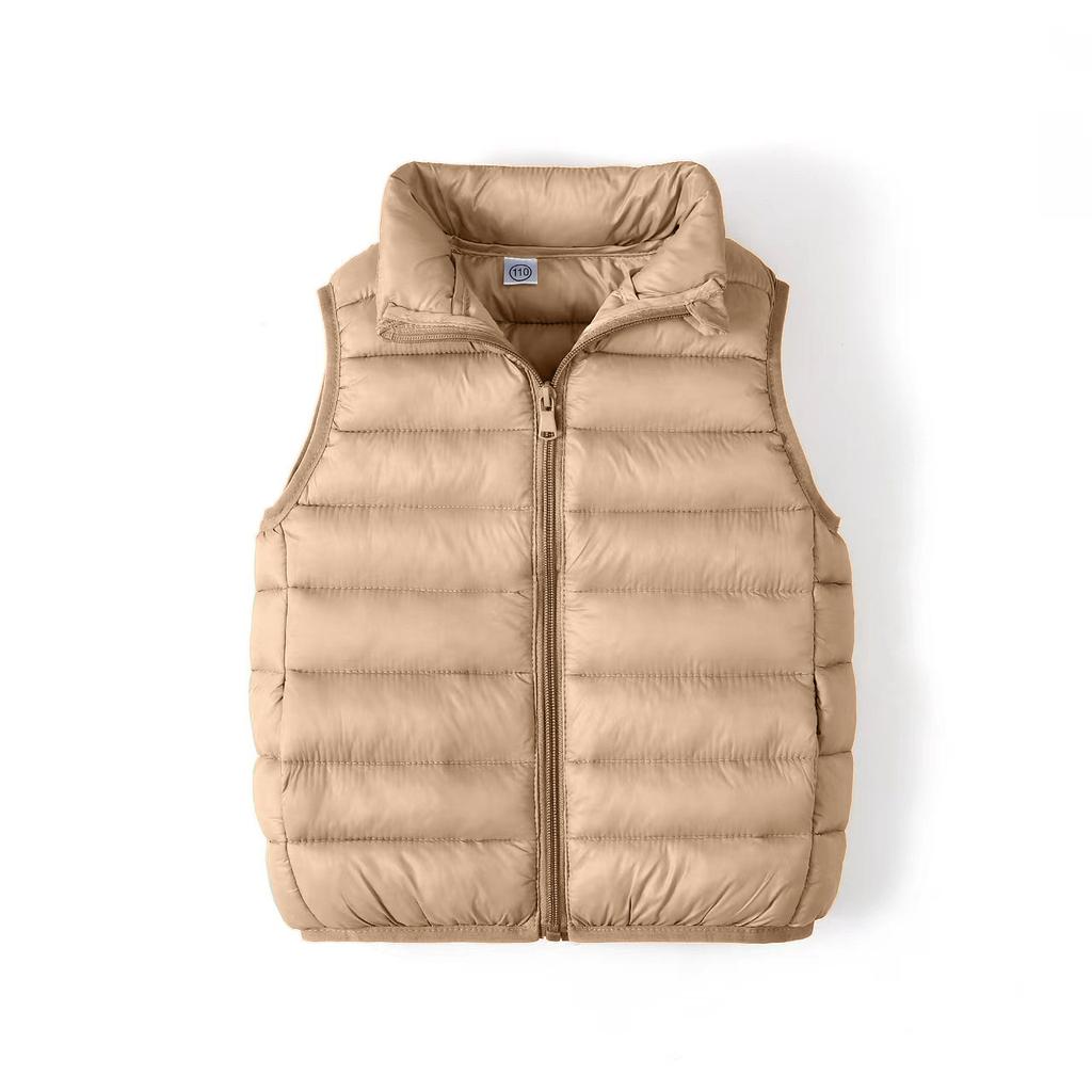 Childrens Winter Clothing Vest Spring and Autumn Outwear Boys and Girls Warm Vest