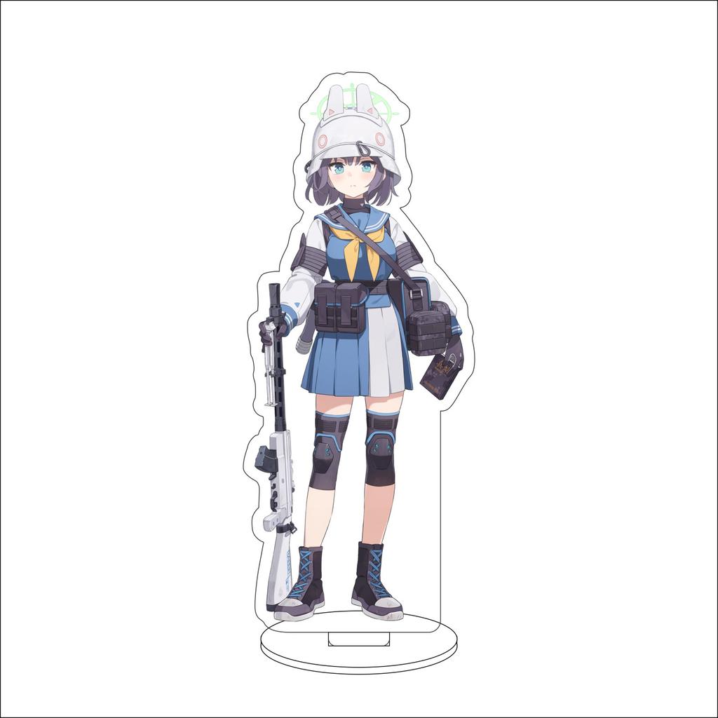 16CM Anime Blue Archive The Animation  Cosplay Acrylic Stand Ornaments Okusora Ayane Sorasaki Hina Figure Stand Halloween Gifts