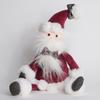 JELLYCAT Christmas Series Red Bowknot Santa Claus Dolls Plush Doll 34cm High