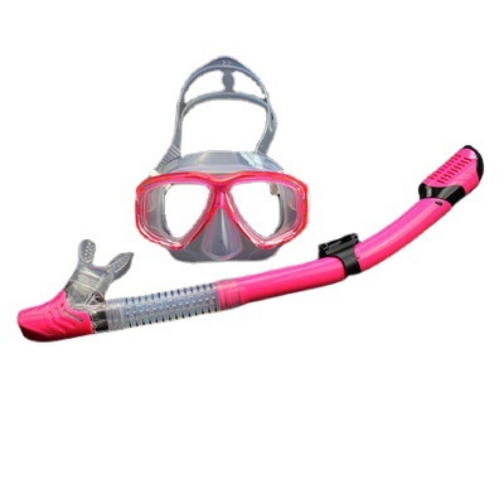 Schnorchel Kinder Set Voll Trocken Taucherbrille