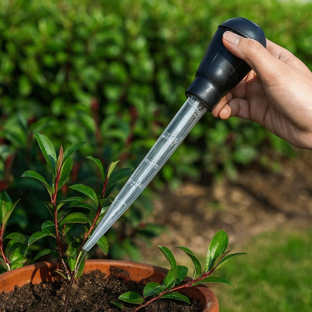 Plastic Plant Water Remover Transparent Detachable Aquarium Water Changer with Scale Flower Pot Pipettes Outdoor Plant