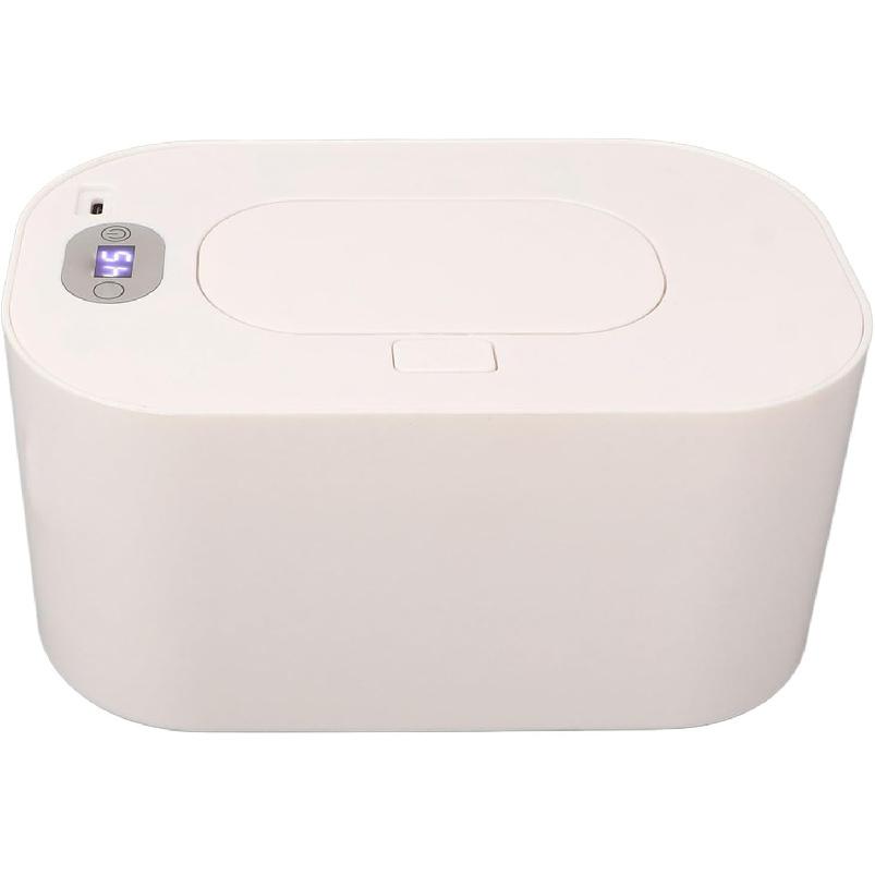 Wet Wipe Warmer, Large Capacity LED Screen, Portable Uniform Heating Heated Wipes Dispenser