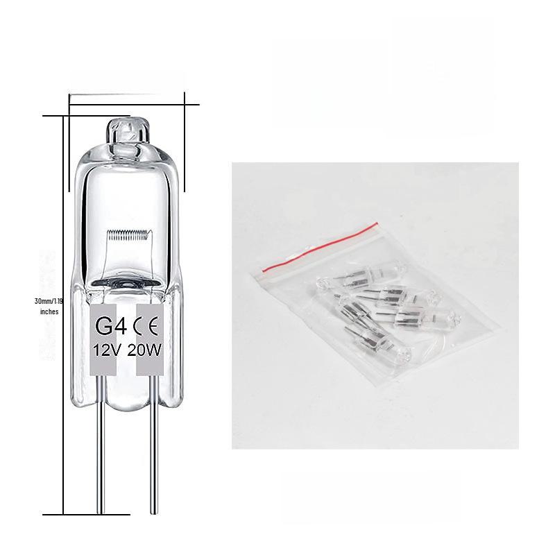

G5.3 G4 G6.35 Намистини галогенної лампи для плавання воскових ароматерапевтичних ламп G4 12V 20W